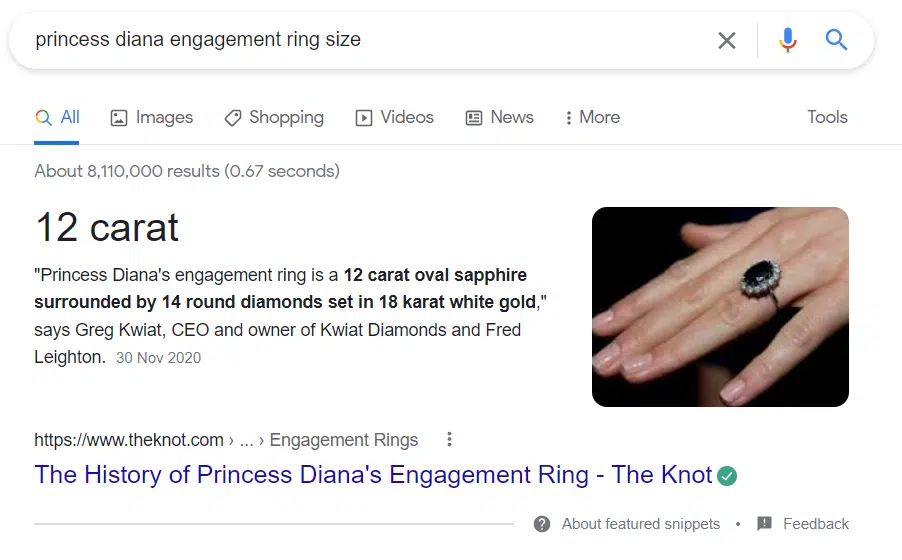 תוצאה אפס לדוגמה